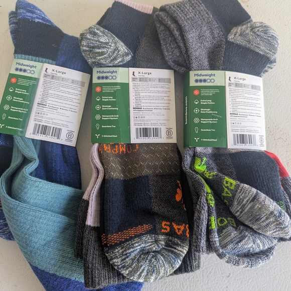 Bombas Multicolor Midweight Socks Collection - Picture 2 of 2
